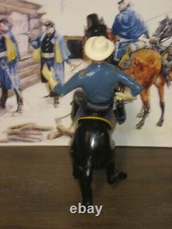 Hartland Col. Mackenzie complete rider, horse, saddle hat gun