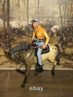 Hartland Rebel Johnny Yuma figure horse saddle hat gun shotgun