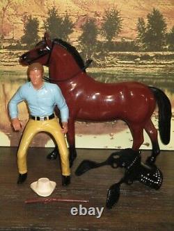 Hartland Rifleman Lucas McCain cowboy with horse saddle hat gun rifle