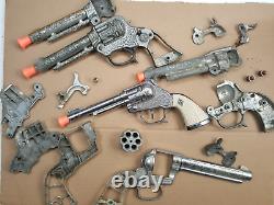 Hopalong Cassidy Cap Gun, Texan JR. Nichols Stallion, Toy Cap Gun Parts and Pieces