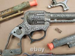 Hopalong Cassidy Cap Gun, Texan JR. Nichols Stallion, Toy Cap Gun Parts and Pieces