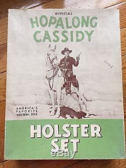 Hopalong Cassidy Gun Holster Pistol Set NIB