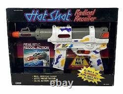 Hot Shot Toy Gun DSI Radical Recoiler NOS Vintage 1990s Neon Recoil Action NRFB