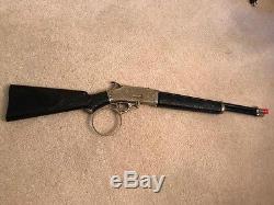 Hubley 1950s Toy Rifle Chuck Conners Rifleman Flip Cap Gun Really Nice