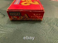Hubley 2 in 1 Cap Gun Mint in Box with both Barrels
