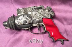 Hubley Atomic Disintegrator 1950's Die Cast Cap Gun Toy