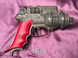 Hubley Atomic Disintegrator 1950's Die Cast Cap Gun Toy