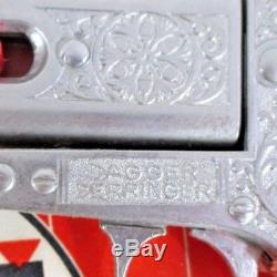 Hubley Dagger (toy Cap Gun) Derringer No. 253 On Card Old Store Stock Unused
