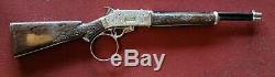 Hubley RIfleman Flip Special Cap Gun Rifle Chuck Connors Toy Works Great, Nice