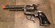 Hubley Texan Cast Irontoy Cap Gun Pistol With Beautiful Marbled Grips