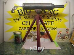 In Box Smith's Model 31 Automatic Machine Gun Big Shot Bang Cannon Carbide Toy