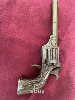 Ives Liberty 1873 Cast Iron Cap Gun Rare Cap Pistol 149 Years Old