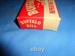 J. &E. Stevens Buffalo Bill Cap Gun with Original Box. Working