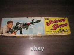Johnny 7 Seven Topper One Man Army OMA Original Gun Set 1964 With Box Instructions