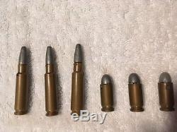 Johnny Eagle Gun Red River Rack, Rifle, Pistol, 3 Rifle Shells & 3 Pistol Shells