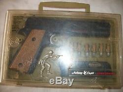 Johnny Eagle Lieutenant Toy Plastic Gun. 45 Cal Works