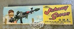 Johnny Seven OMA 7 Guns in One By Topper Toys 1964 Original Box Near Complete