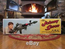 Johnny Seven OMA 7 Topper Toys TOYS # 189 Original Gun, Complete Set