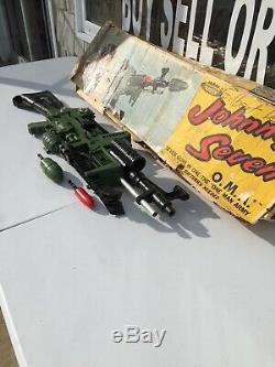 Johnny Seven Oma 7 Guns In One By Topper Toys 1964 In Original Box Near Complete