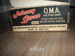 Johnny Seven Oma Toy Gun Complete Boxed All Original