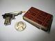 Kolibri #1 Miniature Pinfire Gun Watch Fob Cap Gun With Original Box Rare