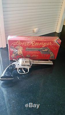 Kigour Lone Ranger Cap Gun with the Original Box