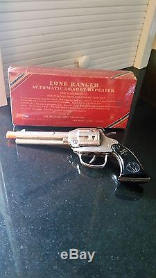 Kigour Lone Ranger Cap Gun with the Original Box