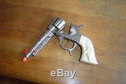 Kilgore American Toy Cap Gun In Good Condition With One Grip Damaged