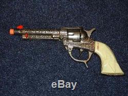 Kilgore American Vintage Cap Gun. Dummy. 2nd version. 2 pc Steel Cylinder