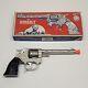 Kilgore Grizzly Toy Cap Gun With Original Box Six Shooter