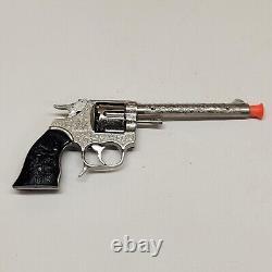 Kilgore Grizzly Toy Cap Gun With Original Box Six Shooter