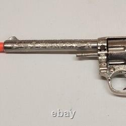 Kilgore Grizzly Toy Cap Gun With Original Box Six Shooter