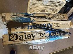 LOT of 20 Vintage Daisy 25 BB Guns - eNgRavEd pUmP aCtIoN rEd RyDeR tOy ReTrO