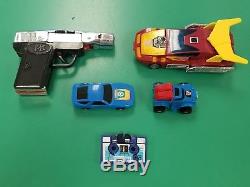 L@@k! Transformers G1 Vintage Toy Lot Autobot Cassette Hot Rod Browning Gun