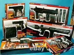 Larami Ljn Tyco Motorized & Pressure Toy Water Guns Shoot Up To 30 Feet Vintage