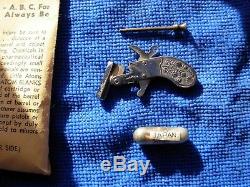 Little Atom Miniature Cap Gun Instructions ammo, push rod, berloque 2mm pinfire