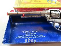 Long Tom Cast Iron Toy Cap Gun Kilgore No 100