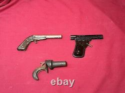 Lot of 3 Vintage Kid Toy Guns