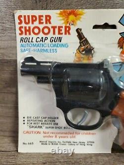 MANRAL IMPORTS Super Shooter Roll Cap Gun NEW RARE