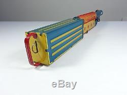 MARX Play Boy Sparkling Machine Gun 1936 Tin Litho 23-in Toy with Box WORKS G-Man