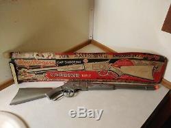 MARX ROY ROGERS WINCHESTER PLASTIC RIFLE TOY GUN 1950s with ORIGINAL BOX