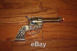 Mattel 2 Gun Set With Shootin Shell Cap Gun & Buckle Gun With Holster & Bullets