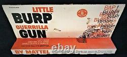 MATTEL Cap Gun LITTLE BURP GUERRILLA GUN & ORIGINAL BOX