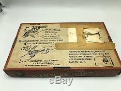 MATTEL FANNER TOY SHOOTIN SHELL CAP GUN With Box And Shells And Plastic Tips