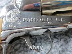 MATTEL Fanner 50 Deputy Holster & Pistol Cap Gun Set in Original Box