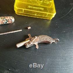 MAUS Vtg Miniature Mini Tiny Small German Cap Gun Pistol Musket Toy Pendant Game