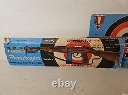 Maco Toys 593 Paratrooper Carbine Toy Gun Original Box Target 84 S7