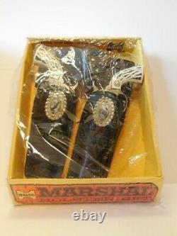 Marshal Holster Set Halco Original Box Matt Dillon Vintage Cap Guns