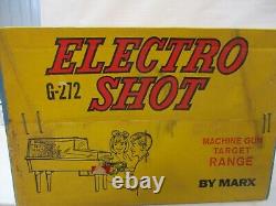 Marx Electro Shot Machine Gun Target Range