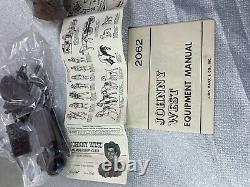 Marx Johnny West Cowboy Figure Doll NOB Clothes, Gear, 2062 Equipment Manual Gun